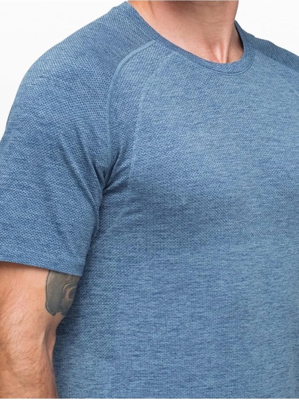 Lululemon Metal Vent Tech 2.0 SS Shirt Blue XL Training Tee